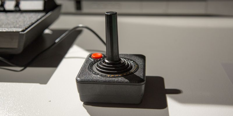 Atari Controller Evolution of Gaming / Retro-Gaming Exhibition by Isabelle Arvers